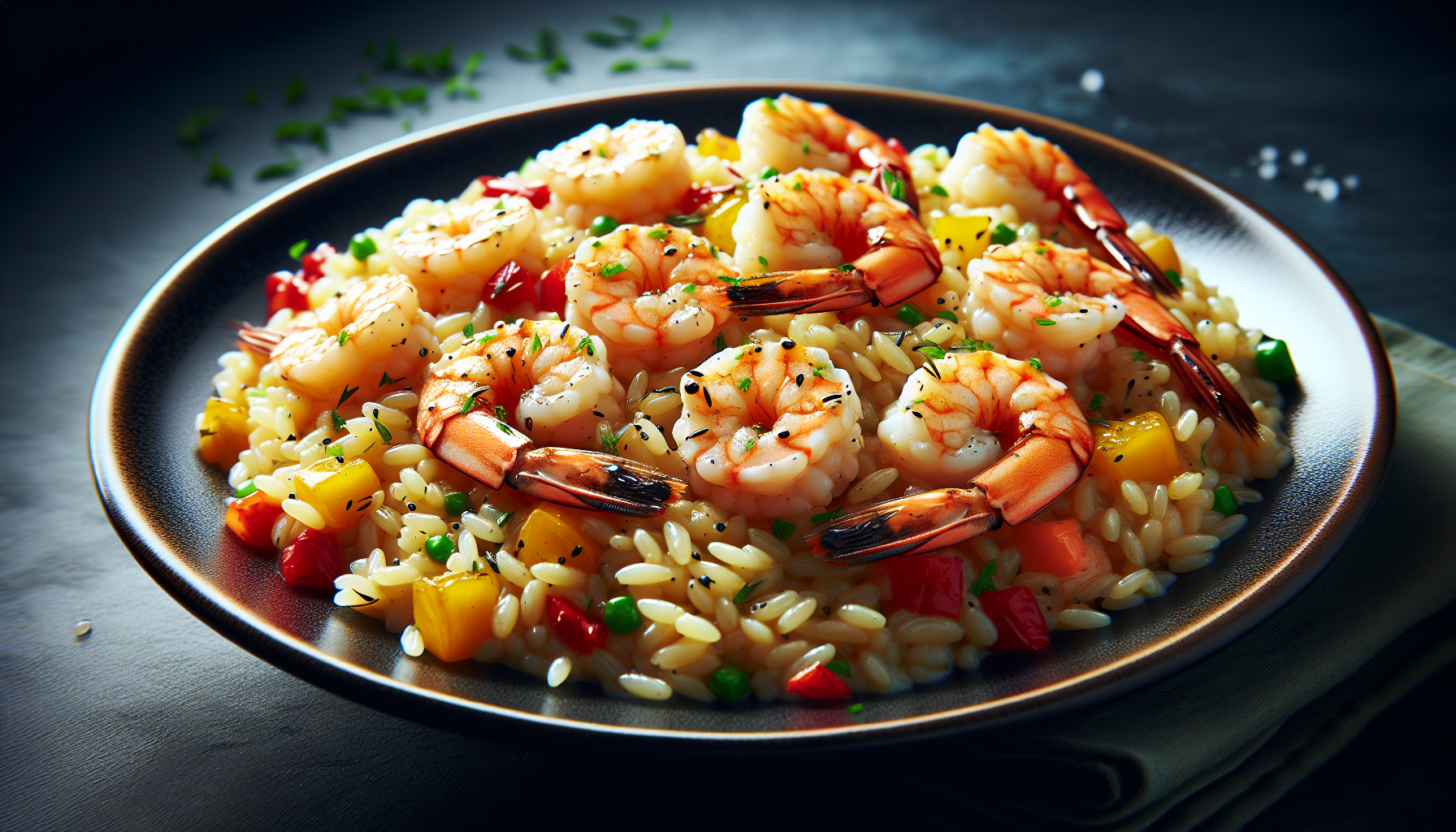 risotto scampi